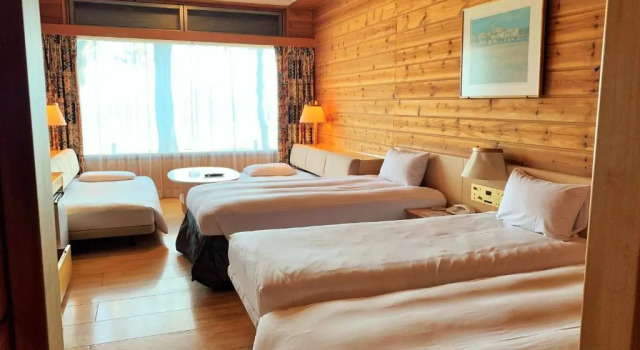 Семейный номер Standard с видом на озеро Grand Park Hotel Okubiwako Makino