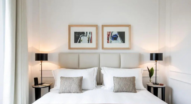 Deluxe dobbelt værelse med haveudsigt Residenza B