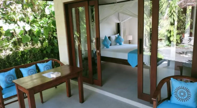 Коттедж Superior с видом на сад Samas Cottages and Villas