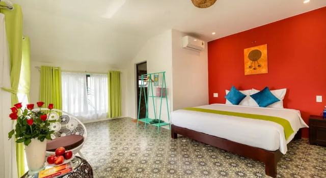 Двухместный номер Luxury с балконом Sunny Riverside Homestay