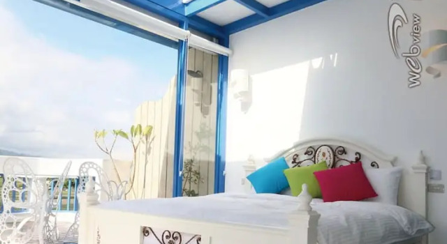 Двухместный номер Deluxe с балконом Chiaohsi Mediterranean Spa B&B