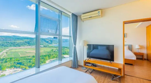 Трёхместный семейный люкс с красивым видом из окна Tasha Vacation Apartment