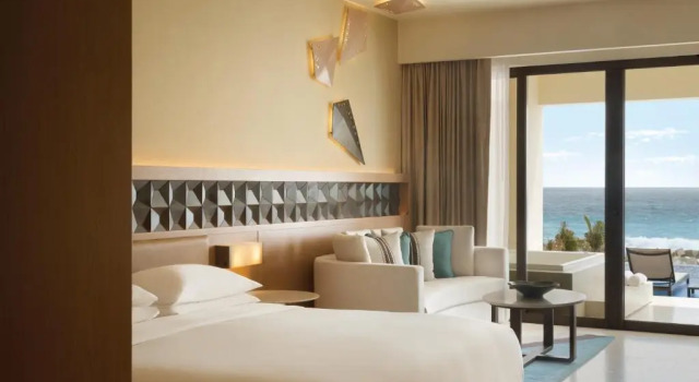 Двухместный номер Swim Up Turquoize Sky Master (только для взрослых) oceanfront Hyatt Ziva Cancun All-Inclusive
