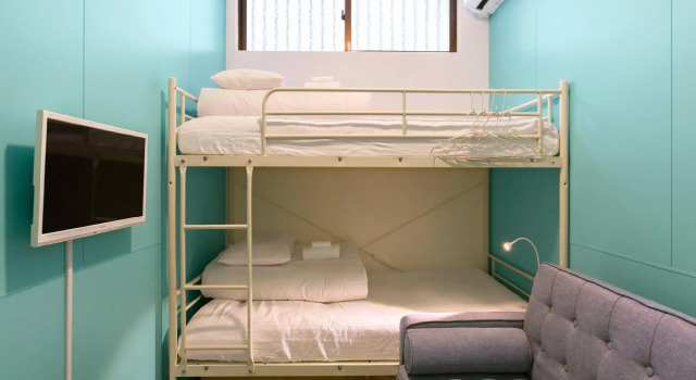 Трёхместный номер Standard Seawall Hostel