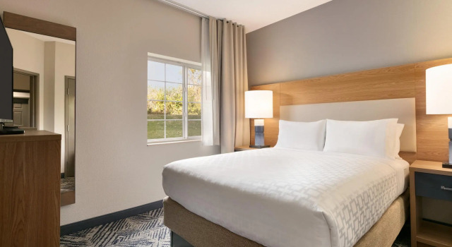 Dwuosobowy suite 1 sypialnia Candlewood Suites Springfield