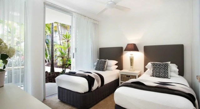 Апартаменты Цокольный этаж с 2 комнатами Noosa Tropicana