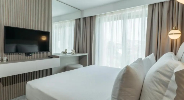 Двухместный номер Deluxe с видом на море Bodrum Astrid Hotel