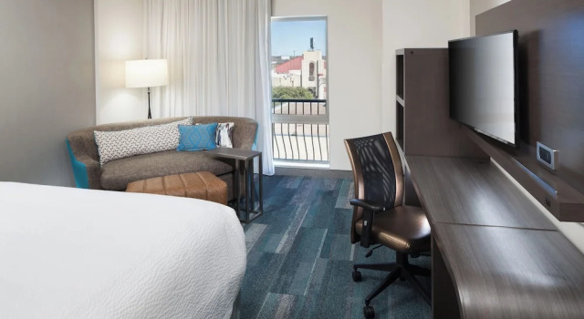 Двухместный номер Standard Отель Courtyard by Marriott Fort Worth Historic Stockyards