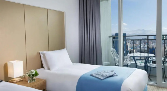 Двухместный номер семейный Deluxe с видом на горы Hotel Whistlelark Jeju