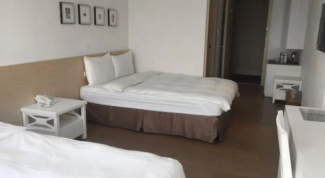 Четырёхместный номер Deluxe с видом на город Wemeet Hotel Taipei