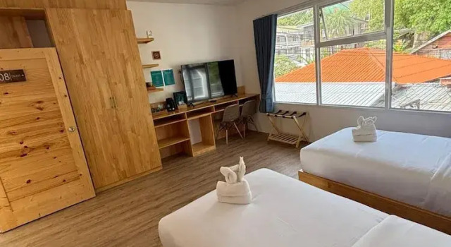Двухместный номер Comfort с видом на город Ibiza Beach Club Koh Tao