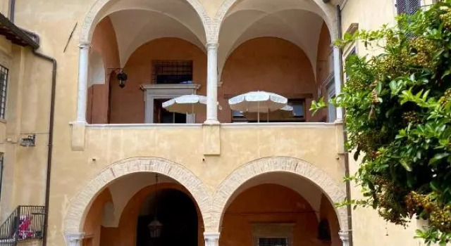 Il cortile in centro