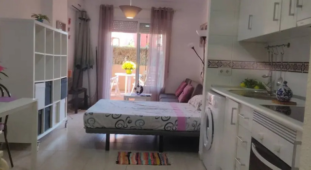 Ground Floor Naturist Studio With Terrace