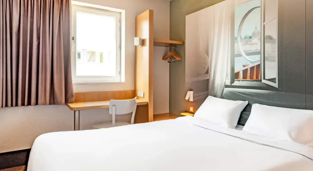 Двухместный номер для гостей с ограниченными возможностями B&B HOTEL Nantes Rezé St Sébastien