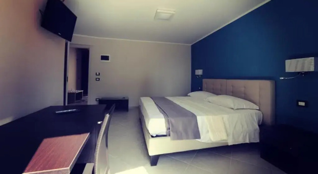 Двухместный номер Deluxe с балконом и с видом на море Guest House San Domenico