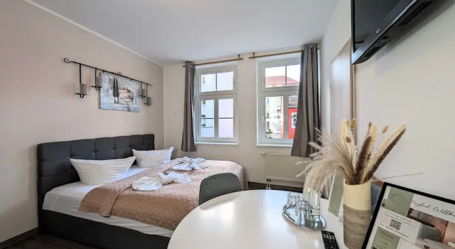 Люкс Superior с видом на внутренний двор Hotel Altstadtperle by BohnApartments -Self Check-in - Altstadt