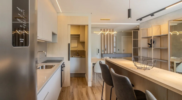 Апартаменты с балконом Building With Swimming Pool Next to Balneario Shopping in BC - TSO