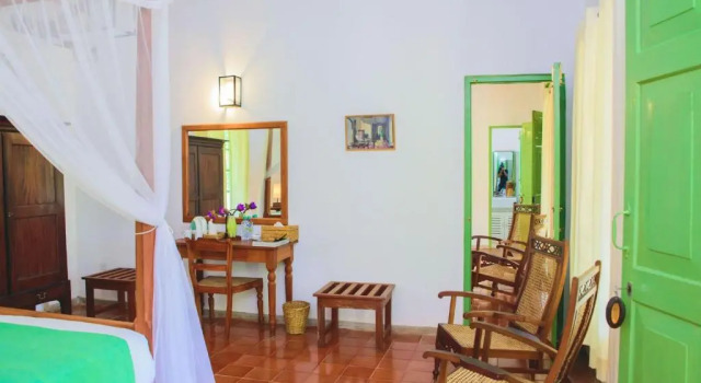 Семейный номер Standard с видом на сад Thalpe Walawwa Heritage Villa With Private Beach Access