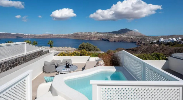 Люкс с видом на море Elements of Caldera Suites