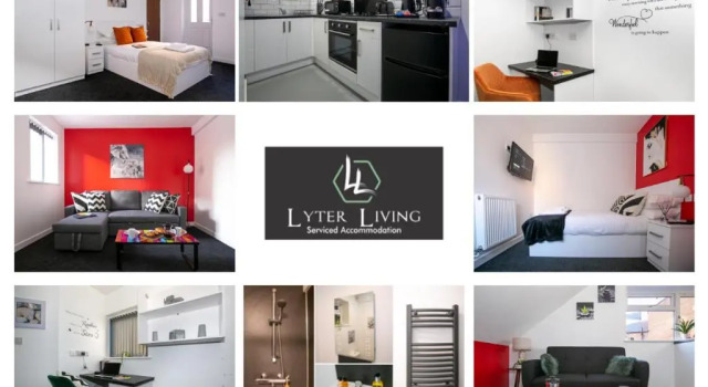 Апартаменты c 1 комнатой Leicesters Lyter living Serviced apartments Opposite Leicester Railway Station
