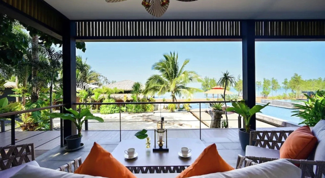 Двухместный номер Luxury с частичным видом на море Big Sun Residence by iRETREAT