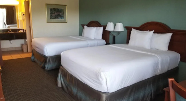 Четырёхместный номер Standard с красивым видом из окна Baymont by Wyndham Sarasota