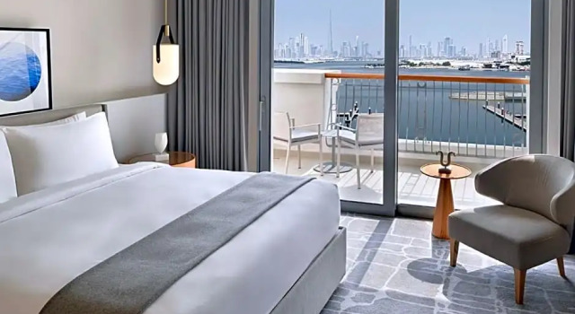 Номер Deluxe с балконом и with Marina view Vida Creek Harbour