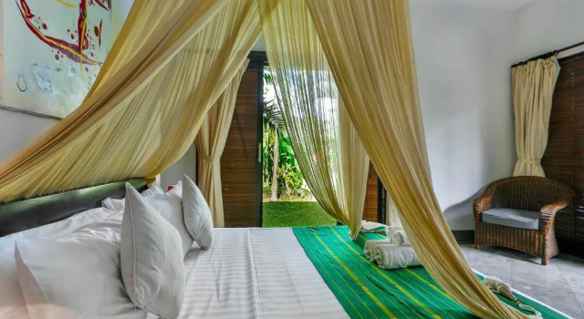 Villa Taksu Legian, Rezerwuj Willa Domki letniskowe w Bali, Domek