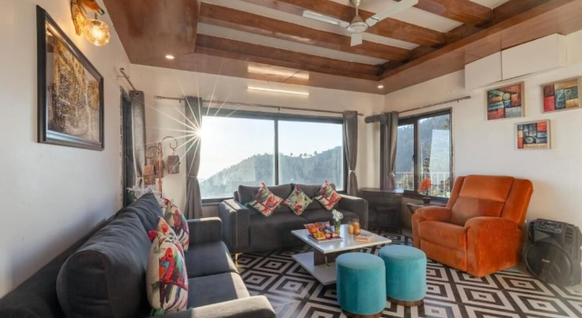 Alaya Stays Evara - 2 BHK Hilltop, Rezervovat Vila Mussoorie Uttarakhand