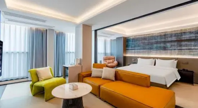 Люкс Deluxe Boyue E-sports Hotel (Quanzhou Anxi Baolong Plaza Branch)
