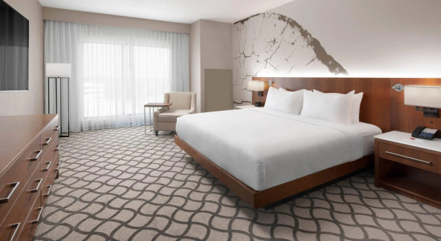 Двухместный люкс с видом на город Marriott Dallas Allen Hotel & Convention Center