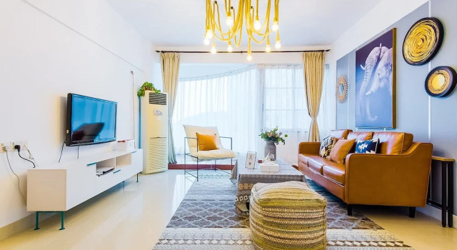 Апартаменты с 2 комнатами Locals Boutique Apartment Jiuzhou Port.7