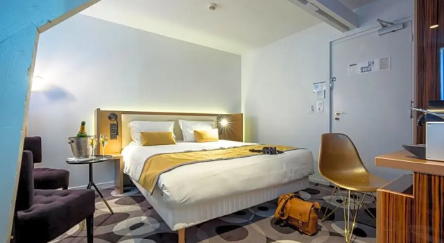 Двухместный номер Standard с красивым видом из окна The Originals Boutique, Hôtel Auberge du Forgeron, Lille Sud