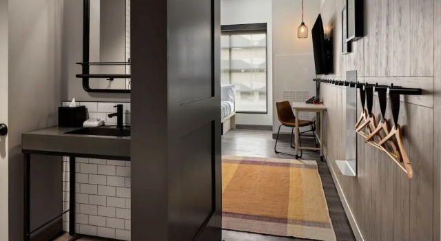 Четырёхместный номер Standard Moxy Omaha Downtown