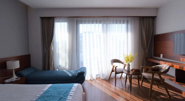 Двухместный номер Deluxe с балконом MENTO HOTEL QUY NHƠN