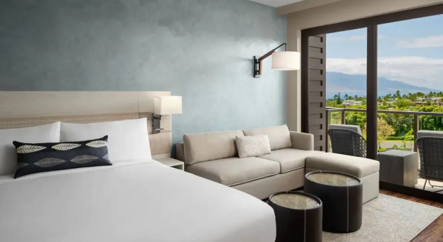 Двухместный номер Standard с балконом и с видом на океан AC Hotel by Marriott Maui Wailea