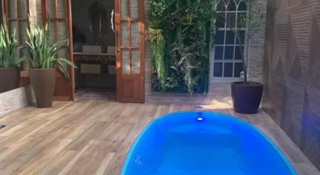 Hospedagem Casadalee chalé com piscina privativa aquecida e Apartamento sem piscina