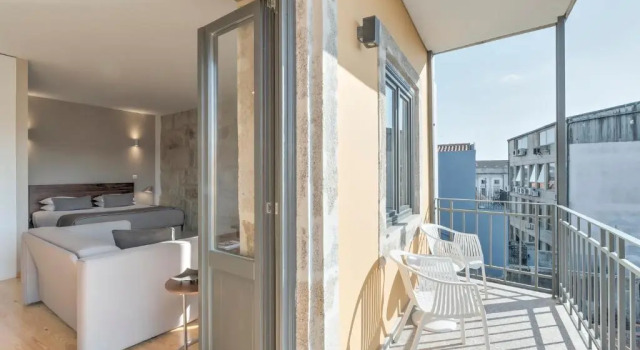 Апартаменты Premium с балконом Oporto Street Sá de Noronha