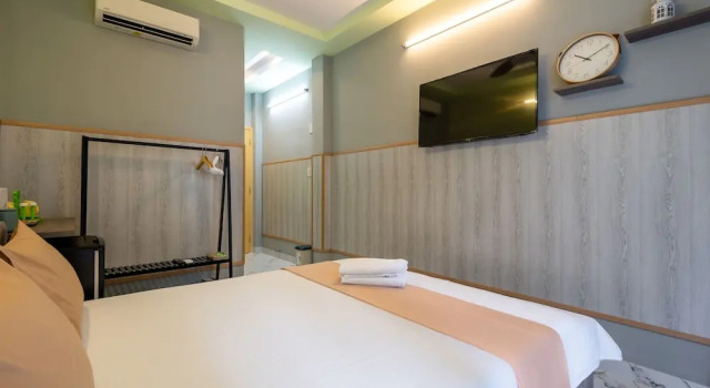 Люкс Deluxe Cô Châu Homestay