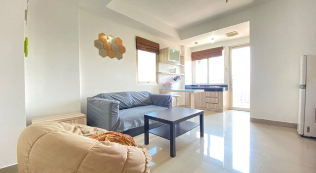 Bright & Stylish 2BR Hook Apartment At Sudirman Suites Bandung, Rezervasyon Daire Bandung Kidul Bandung