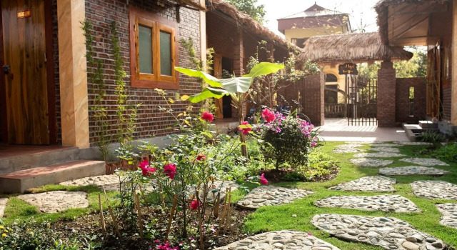Трёхместное бунгало Ninh Binh Palm Homestay