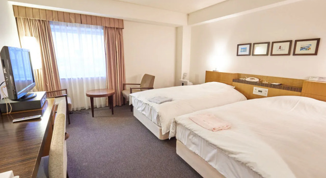 Двухместный номер Standard Twin Leaves Hotel Izumo