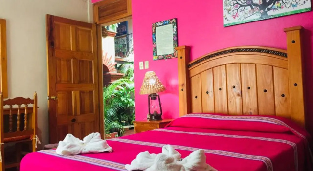 Двухместный номер Standard с балконом Hotel Cazomalli Oaxaca
