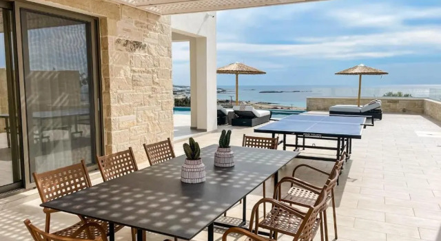 Вилла с видом на море Actea Seaview Villas I "Free" heated pool & 800m sea