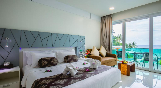 Двухместный номер Luxury с видом на море KC Beach Club & Pool Villas