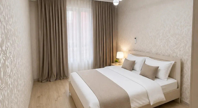 V Tsentre Almaty Ryadom S Trts Mega Flat, Boek Appartement Alma-Ata Kazachstan