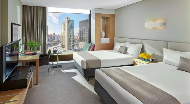 Двухместный номер Standard с видом на город Crown Promenade Melbourne