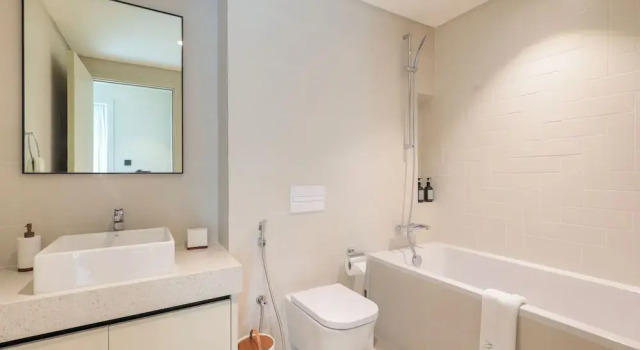 Апартаменты Comfort Aya - Exquisite Beachfront 1BR Living in Palm Jumeirah