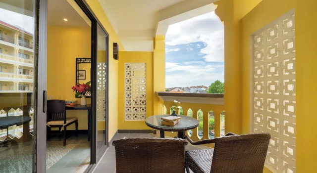 Номер Standard с балконом Hoi An Central Boutique Hotel & Spa