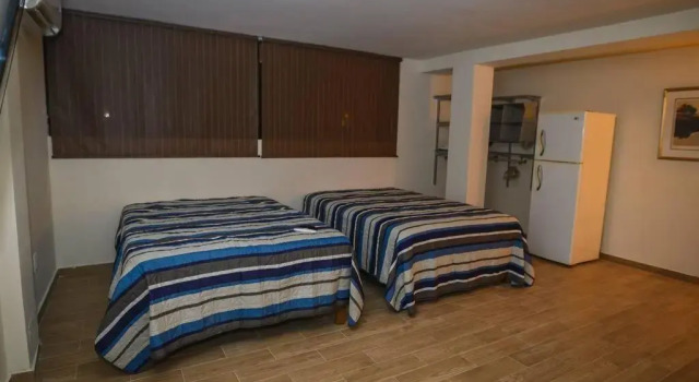 habitacion , tipo hotel 4 personas aire acond,, independiente, nuevo TV smart 60 pulgadas